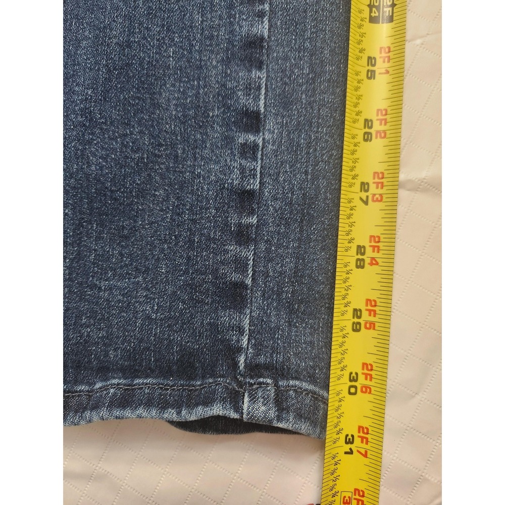 Judy Blue Jeans Womens 22W Blue Straight Leg High Rise Stretch Dark Wash Denim - Picture 10 of 13